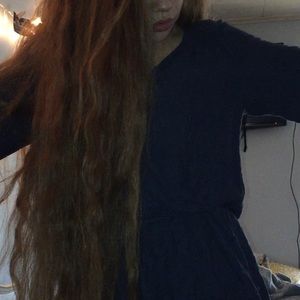 Navy Blue American Eagle Outfitters Romper